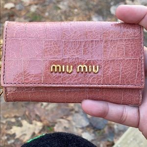 Miu miu key case